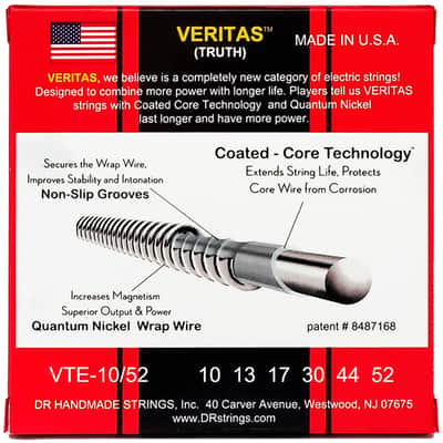 VTE-1052 - Veritas Coated 10-52 DR Strings image 3