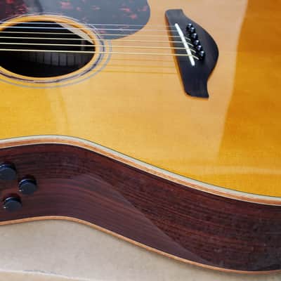 Yamaha AC3R A-Series Concert Acoustic/Electric Guitar Natural w/ Rosewood Back and Sides spruce top image 13