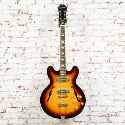 Epiphone - 2022 Casino Semi-Hollow Electric Guitar - Vintage Sunburst - USED image 4