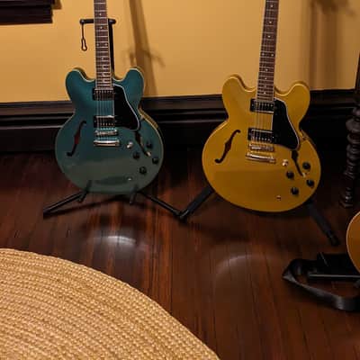 Epiphone ES-335 Traditional Pro w/Epiphone 2021 - Metallic Gold image 4