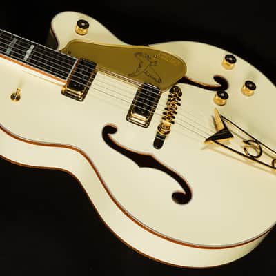 Used 2017 Gretsch G6136-55 Vintage Select 1955 White Falcon image 5