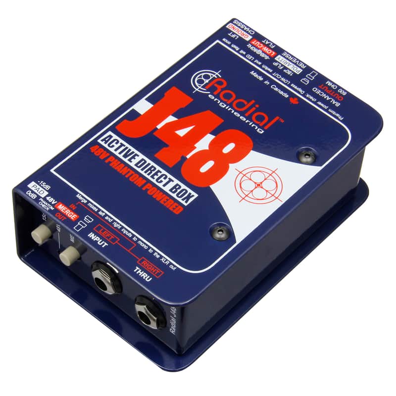 Radial J48 - Single Channel Active Direct Box image 1