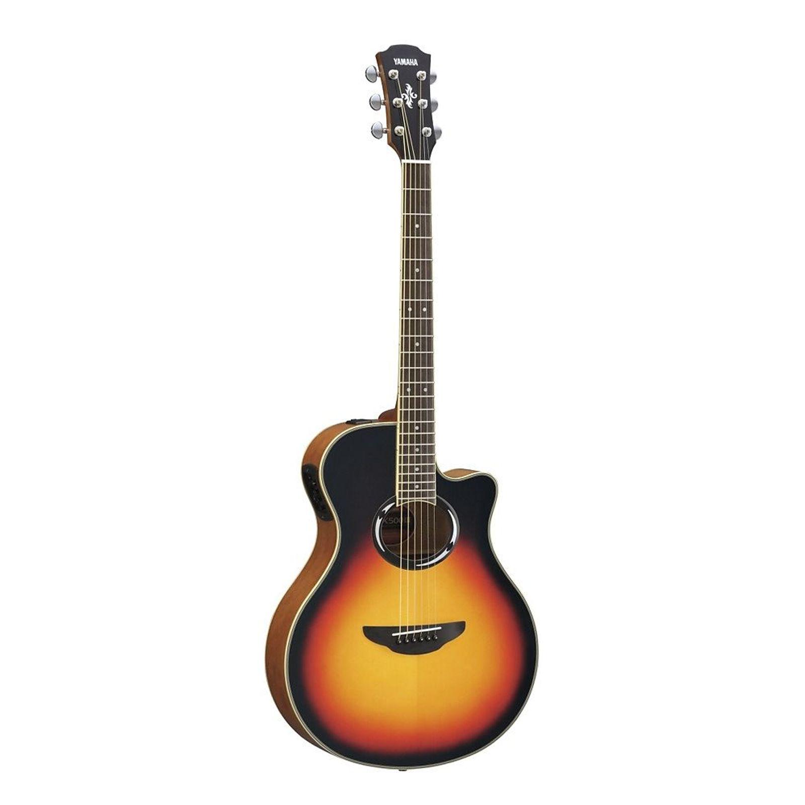 美品【トランスギター】YAMAHA APX5 トップ単板（値下げ中） Yamaha APX500III Thinline Acoustic/Electric Cutaway Guitar Vintage