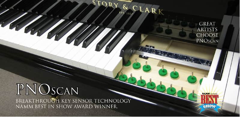 QRS PNOScan III Optical MIDI Acoustic Digital Piano Record - Save $200 - Free Shipping to USA image 1