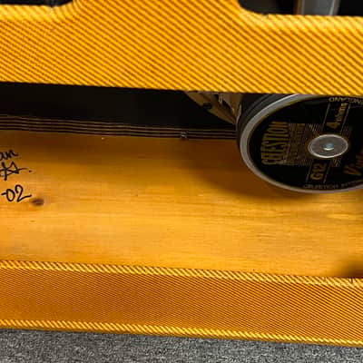 Fender Bass Breaker Custom Shop 40-Watt 2x12" Guitar Amplifier Combo 2002 Tweed Solid Pine Wood Cabinet image 13