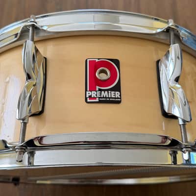 Premier APK 14" x 5.5" Snare Drum Natural Birch Made in England Free Shipping image 1