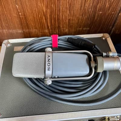 SONY C-38B C38B Multi-Pattern Condenser Microphone w/ carrying case #2 image 4