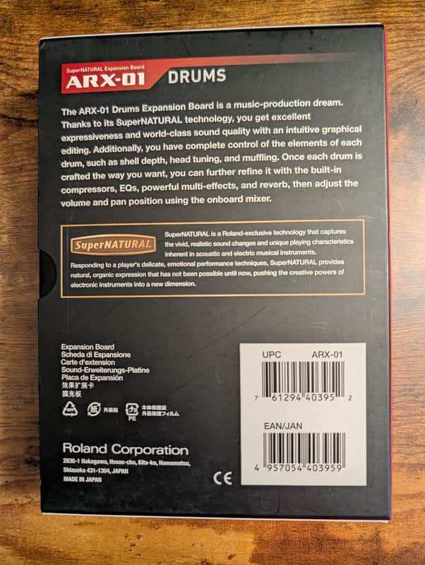 Roland ARX-01 SuperNATURAL 