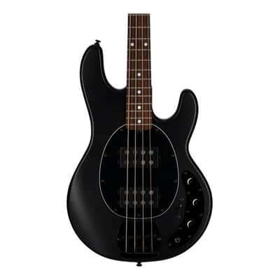 Sterling by Music Man StingRay HH RAY4HH - Stealth Black image 1