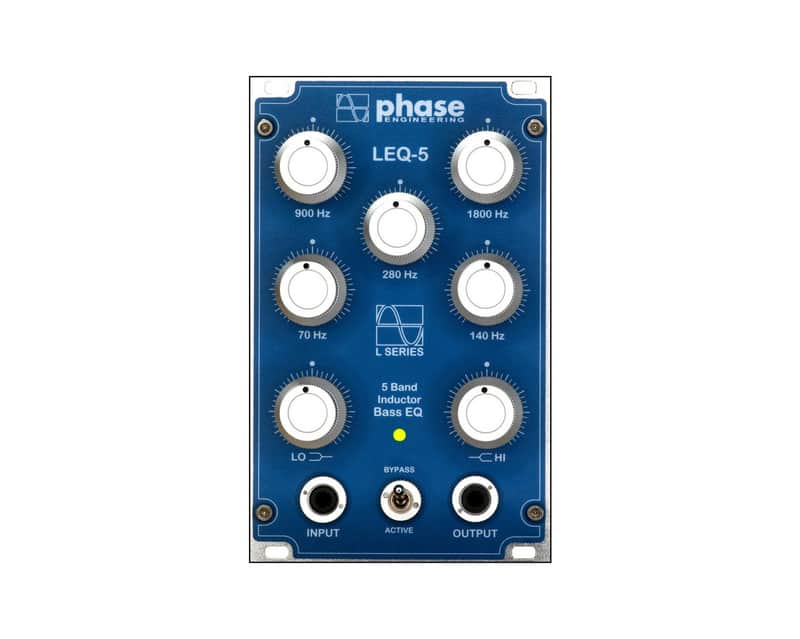 Phase Engineering LEQ-5 Eurorack Bass Equaliser image 1