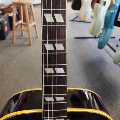 Vintage 1951 Gibson ES-300, Dual Pickup Archtop Electric Guitar, with Tone Specific 1946 P-90s - Sunburst w/ Case image 8