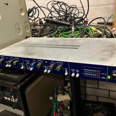TL Audio C-2021 Indigo Series Dual Valve Compressor 2000s - Blue image 1
