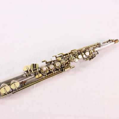 Buescher Straight Sopranino Saxophone in High Eb NICE image 1