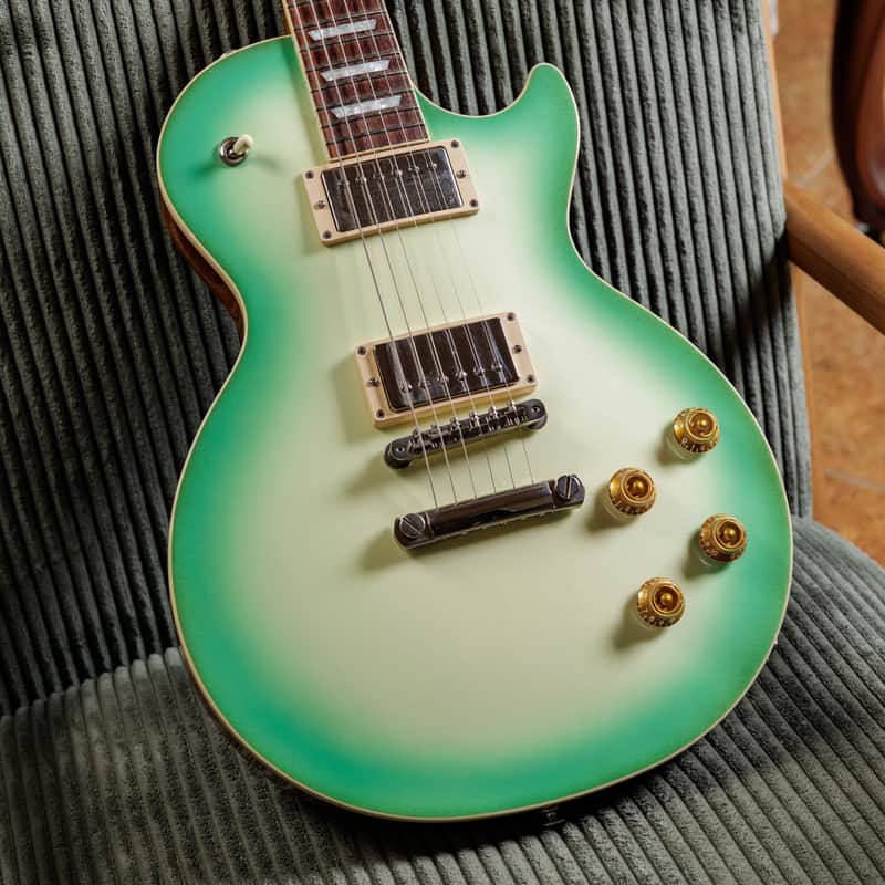 Gibson Les Paul Standard '60s Mod Collection 2023 - Key Lime Sparkle image 1