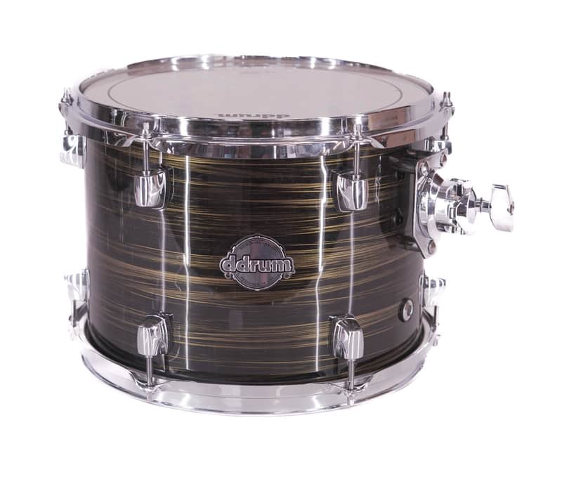 ddrum Dominion Birch 12'' x 9'' Rack Tom - Brushed Olive Metallic image 1