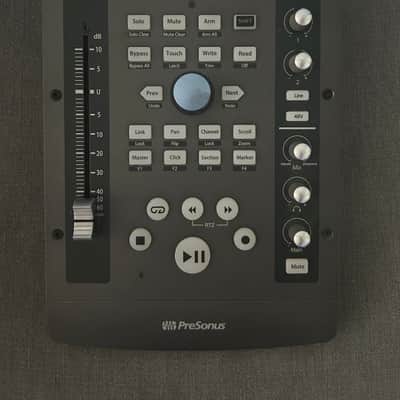 PreSonus ioStation 24c USB-C Audio Interface and DAW Controller 2020 - Present - Gray image 1