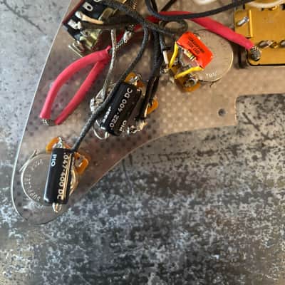 Fully Loaded Strat Metal Scratch-plate - PAF-SS- 2000s image 4
