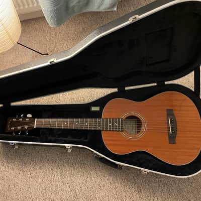 3/4 travel-size acoustic Zager guitar with LR Baggs pick-up image 1