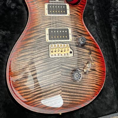PRS Custom 24-08 10-Top 2017 - 2024 - Charcoal Cherry Burst image 6