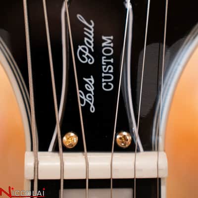 Epiphone Les Paul Custom, Ebony image 12