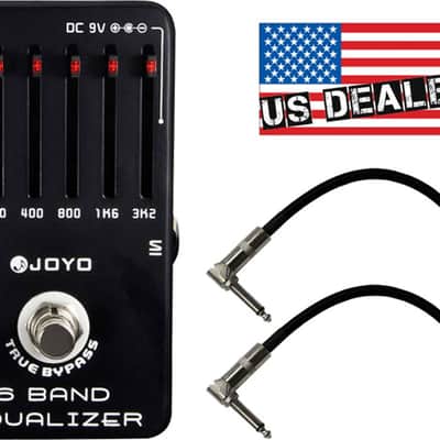 Joyo JF-11 6 Band EQ Pedal w/ 2 Patch Cables image 8