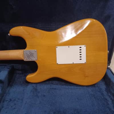 Mario Martin Custom '60's Strat Brazilian Fretboard! 2018 - Hippie Amber image 3