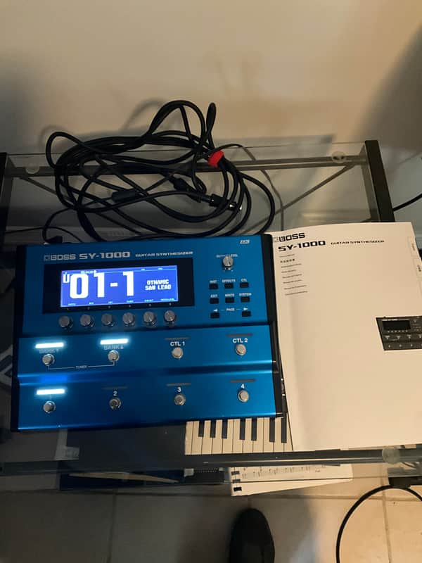 Boss SY-1000 Guitar Synthesizer 2020 - Present - Blue image 1