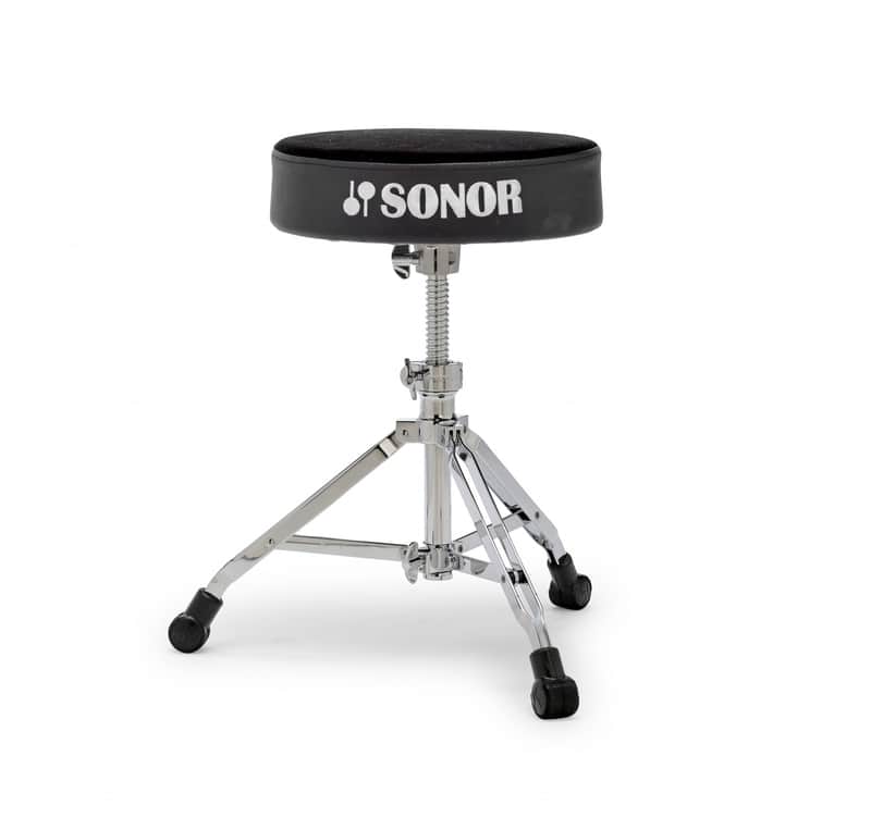 Drum Stool Sonor 4000 Round Cloth Top With Spindle Adjustment image 1