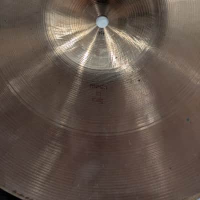 Sabian B20 14" Hihats 1980s image 13
