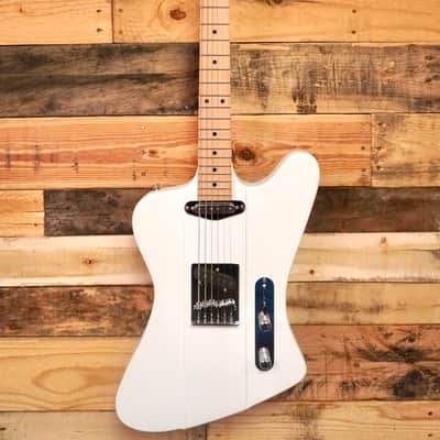 Mick Ward Guitars, White (Explorer body style) image 1