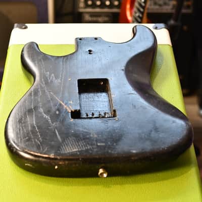 Fender Stratocaster Body 1978 - 1981 - Black image 5