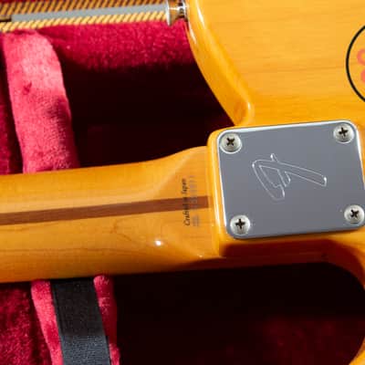 2006 Fender Japan CIJ TL52-88SPL ’52 Telecaster Keith Richards Micawber Vintage Natural w/ Tweed HSC image 10