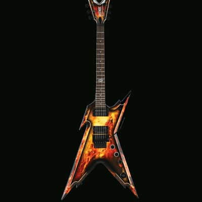 Dean Razorback Explosion Electric Guitar