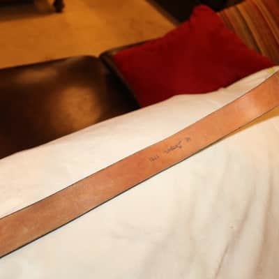 Awesome Tooled Leather Guitar Strap made by "Looper" image 11