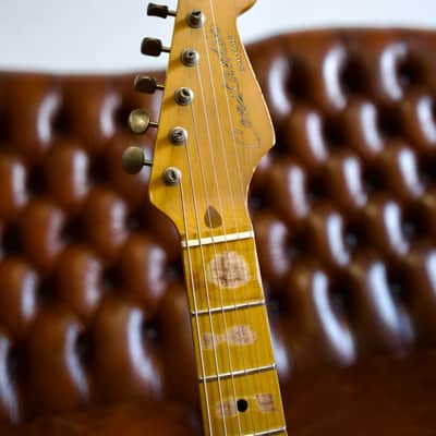 Constantin Guitars Sweetcaster Classic #0005 - 2-Tone Burst 3.7kilos !!!VIDEO!!! image 5