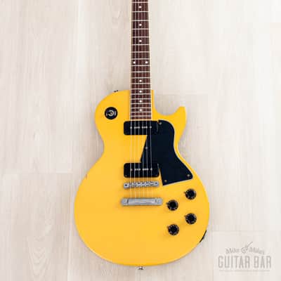 1996 Gibson Les Paul Special Single Cut TV Yellow w/ Case & Hangtags, Yamano image 2