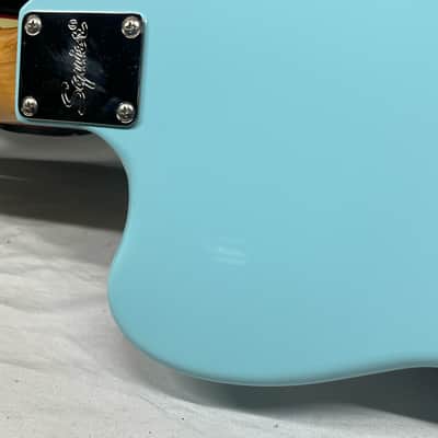 Squier FSR Classic Vibe '70s Jaguar Electric Guitar - Daphne Blue image 14