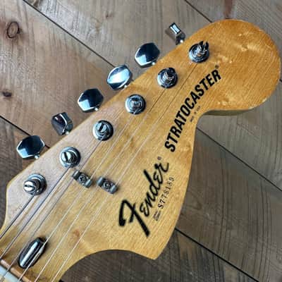 Vintage 1977 Fender Stratocaster Hardtail - Natural image 17