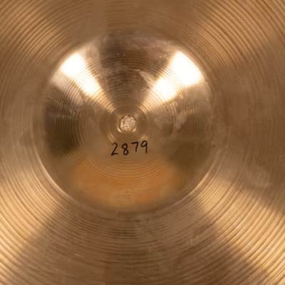 1970s Zildjian 21" A Ride Medium Cymbal 2879g image 4