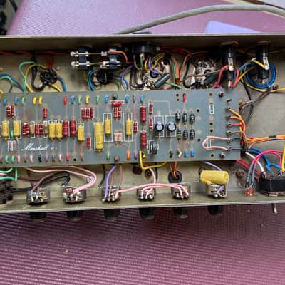 1975 Marshall JMP 50W Model 1987 Lead Head – Original Drake Transformers – ST1 PCB – Vintage Mustard Caps - NO TARRIF!! image 14