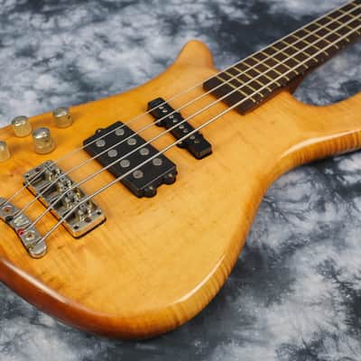 Warwick Streamer LX Jazzman Bass 2006 Honey Violin Left Handed image 2