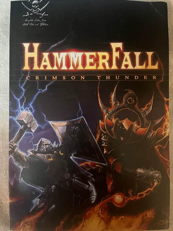 Hammerfall - Crimson Thunder - Guitar tab / tablature Book image 1