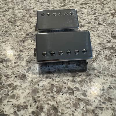 Gibson Burstbucker Pro pickup set Lead Pro Rhy Pro 2007 - Chrome image 1