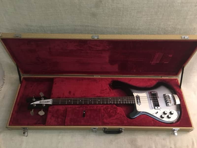 1977 Greco PMB-800 Left Hand Bass Lefty Silverburst Refin MIJ