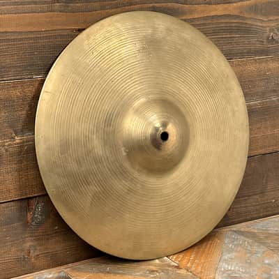 (Video) 1940s-1950s Zildjian A 12" Trans Stamp Hi-Hat Cymbal Pair 452g/466g image 3