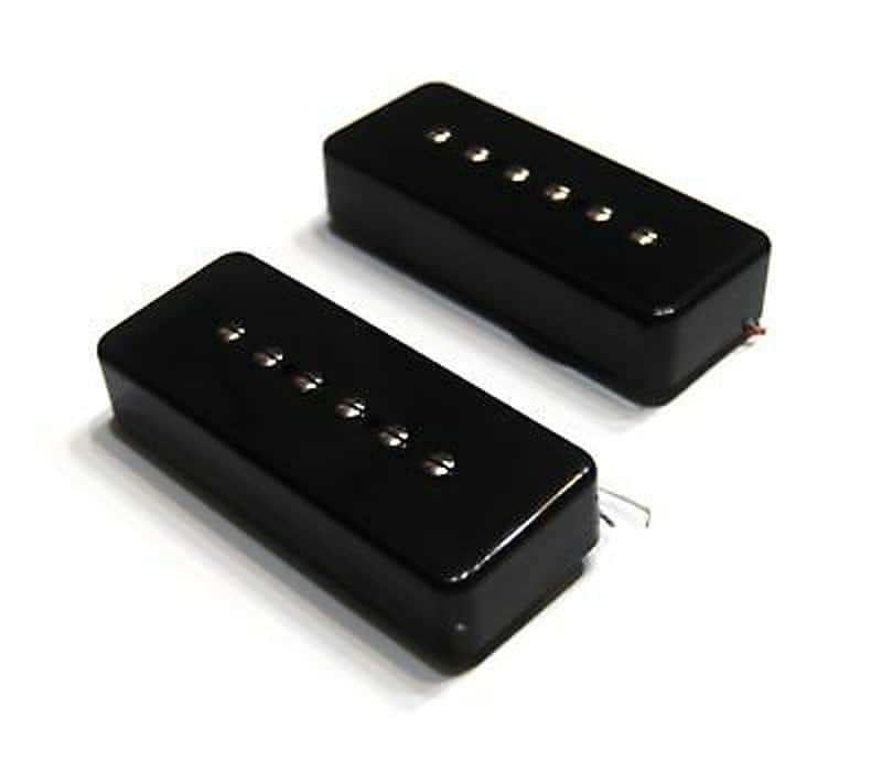 Artec Single Coil P90 Pickup Set Black image 1