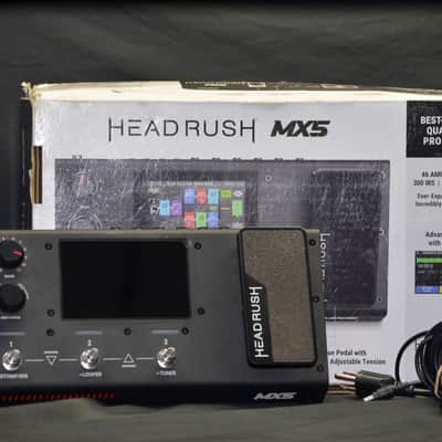 Headrush MX5 Guitar Multi-Effects Processor Amp Modeler w/ Box PSU Tested image 2