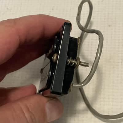 1990's Japan Jackson Professional DX2 M214 Factory Black Bridge Humbucker Guitar Pickup w/ Ring 13k image 3