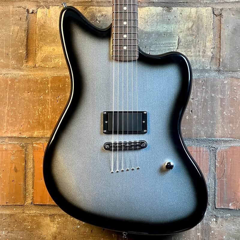 Tone Bakery Loaded Jazzbird M Body for Fender and Warmoth Necks - Silverburst image 1