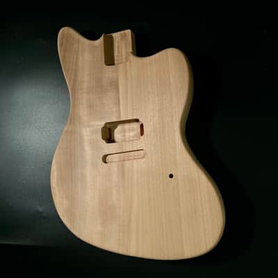 Tone Bakery Jazzbird M Mahogany Single Humbucker Jazzmaster Body - Unfinished image 2
